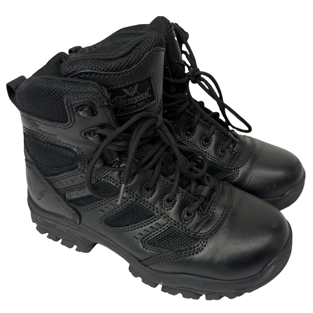 Thorogood The Deuce Series Waterproof 6″ Tactical Side Zip Mens Size 5.5 M
